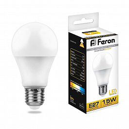 Лампа светодиодная Feron LB-94 Шар E27 15W 175-265V 2700K