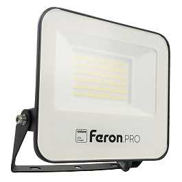 Светодиодный прожектор Feron.PRO LL-1000 IP65 50W 6400K черный 