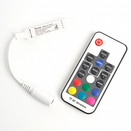Контроллер RGB mini для светодиодной ленты с П/У,12-24V, LD66