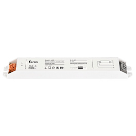 Аппарат пускорегулирующий электронный (балласт), 1*36W T8/G13 230V, EB51S